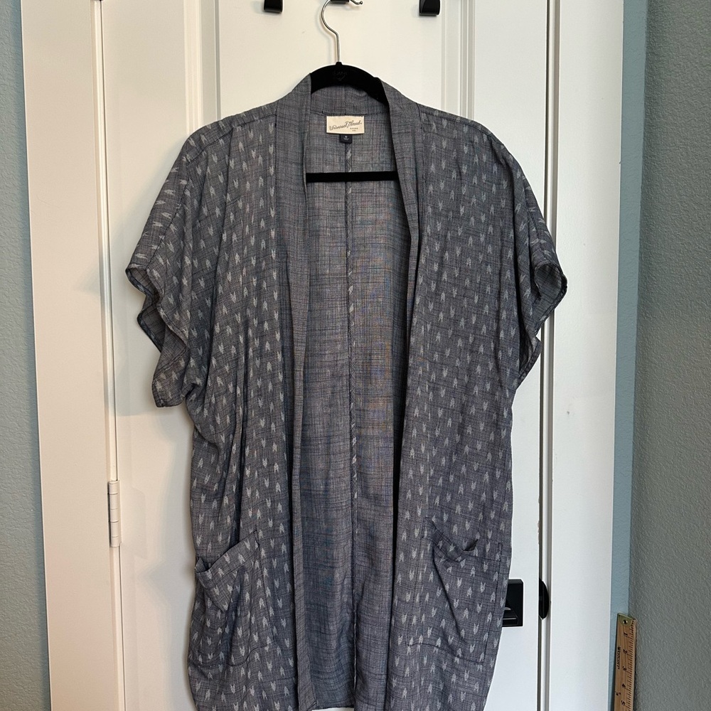 Universal Thread Black And White Textured Lightwe… - image 1